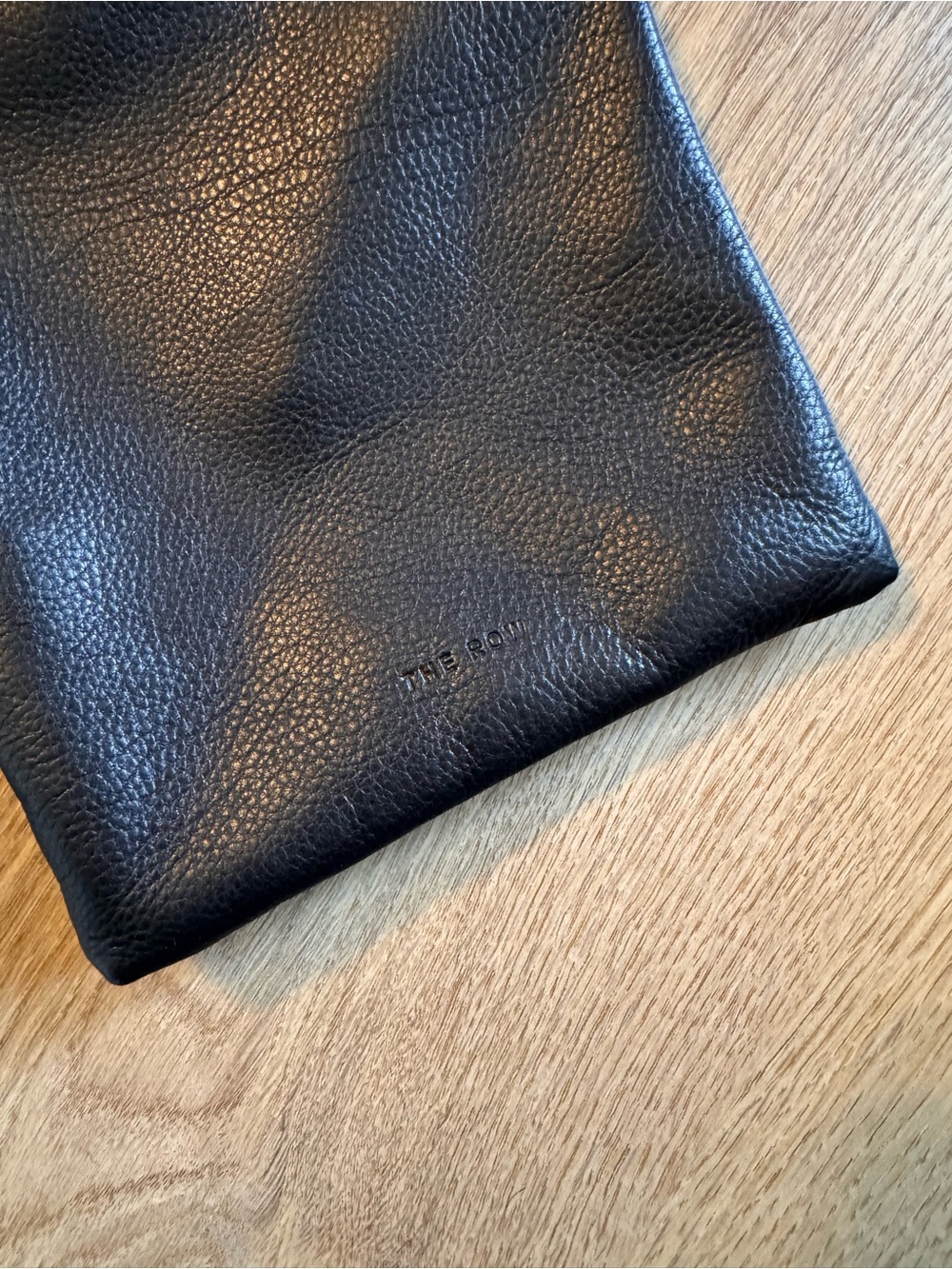 The Row Black Bourse Phone Case Bag - Picture 9 of 10